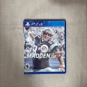 Madden NFL 17 PS4 Game - Blue